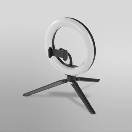 Ledvance - LED Dimmable table lamp with a stand and holder for vlogging LED/5,5W/USB 3000/4000/6500K