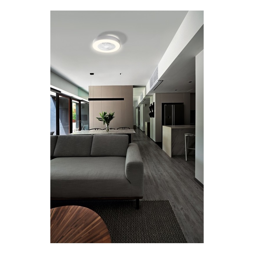 Ledvance - LED Dimmable ceiling light with a fan SMART+ LED/35W/230V Wi-Fi 3000-6500K + remote control