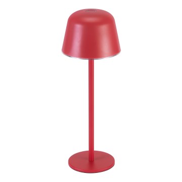 Ledvance - LED Dimmable outdoor rechargeable lamp TABLE LED/2,5W/5V IP54 red