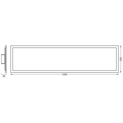 Ledvance - LED Dimmable panel SUN@HOME LED/35W/230V 2200-5000K CRI 95 Wi-Fi