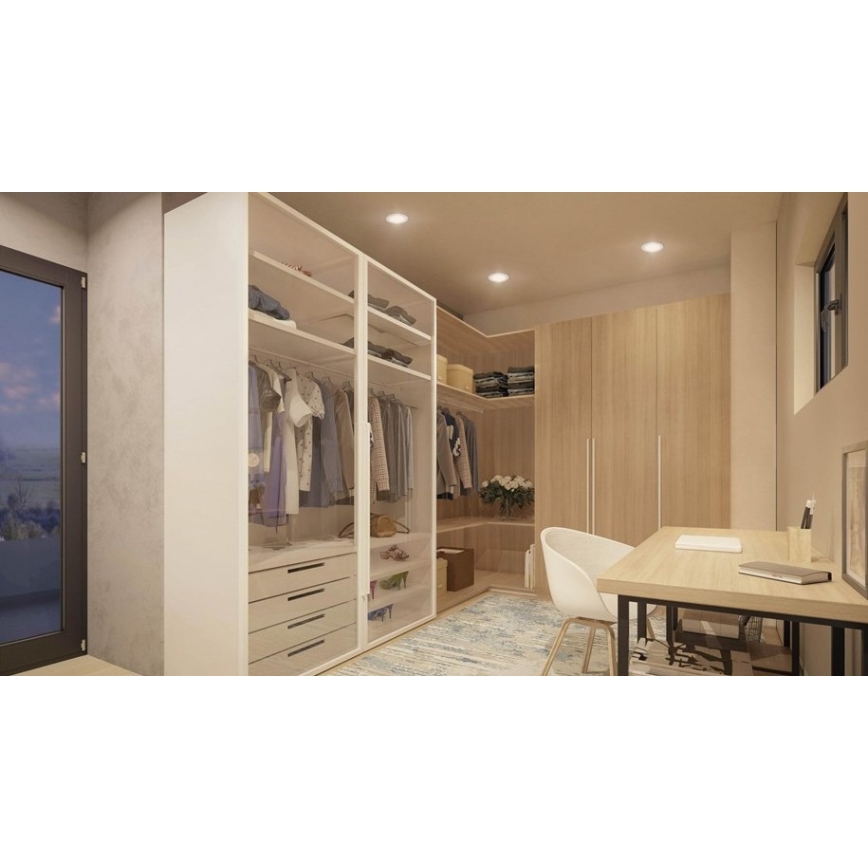 Ledvance - LED Dimmable recessed light SUN@HOME LED/8W/230V 2200-5000K CRI 95 Wi-Fi