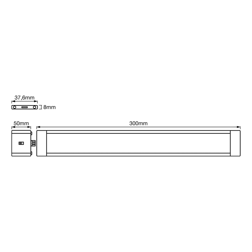 Ledvance - LED Dimmable under cabinet light with a sensor CABINET LED/6W/230V