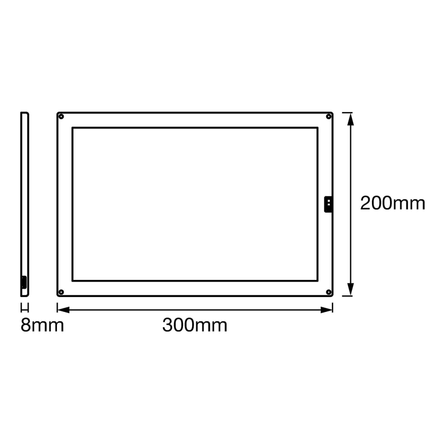 Ledvance - LED Dimmable under kitchen cabinet light with sensor CABINET LED/8W/230V 3000K