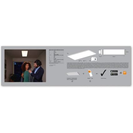 Ledvance - LED Dimming ceiling light SMART+ FRAMELESS LED/16W/230V 3,000K-6,500K Wi-Fi