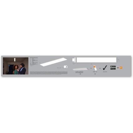 Ledvance - LED Dimming ceiling light SMART+ FRAMELESS LED/27W/230V 3,000K-6,500K Wi-Fi
