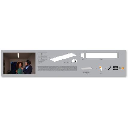Ledvance - LED Dimming ceiling light SMART+ FRAMELESS LED/28W/230V 3,000K-6,500K Wi-Fi