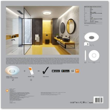 Ledvance - LED Dimming ceiling light SMART+ KITE LED/24W/230V 3,000K-6,500K Wi-Fi