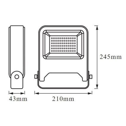 Ledvance - LED Flood light ENDURA LED/50W/230V IP65