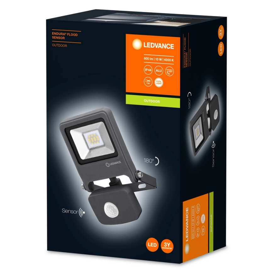 Ledvance - LED Flood light ENDURA with a sensor LED/10W/230V IP44