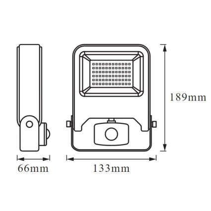 Ledvance - LED Flood light ENDURA with sensor LED/20W/230V IP44