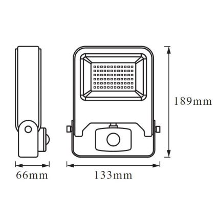 Ledvance - LED Flood light with a sensor ENDURA LED/20W/230V IP44