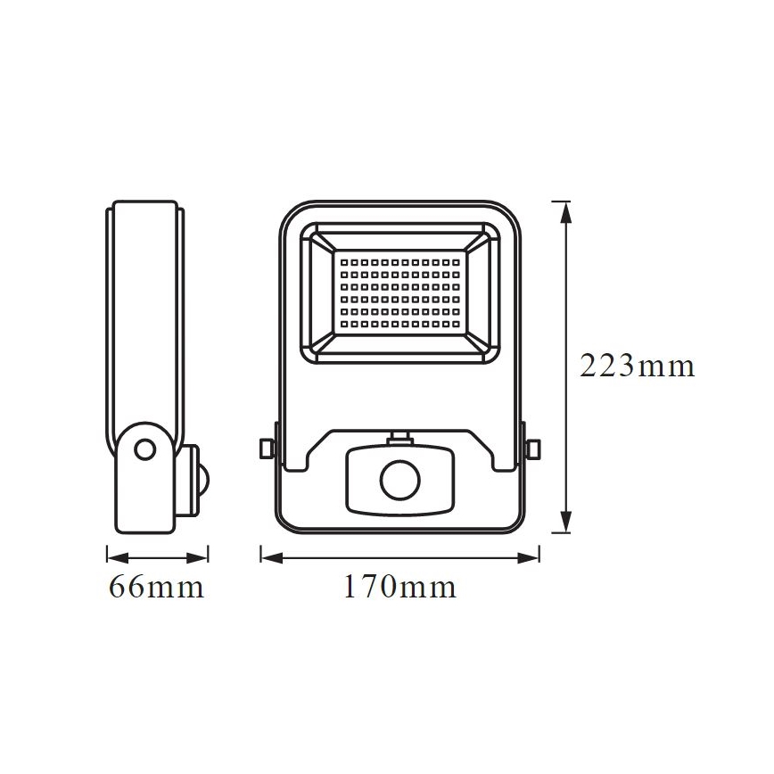 Ledvance - LED Flood light with a sensor ENDURA LED/30W/230V IP44