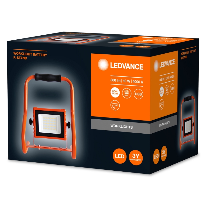 Ledvance - LED Floodlight R-STAND LED/10W/5V IP44