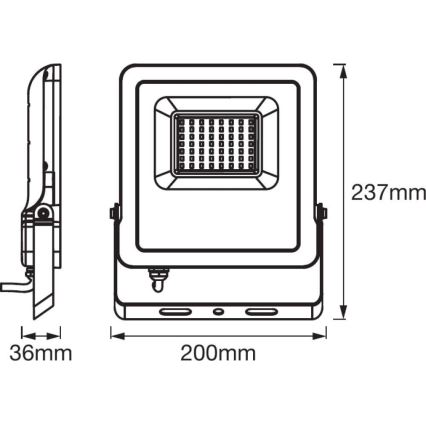 Ledvance - LED Floodlight SMART+ FLOOD LED/50W/230V IP65 Wi-Fi