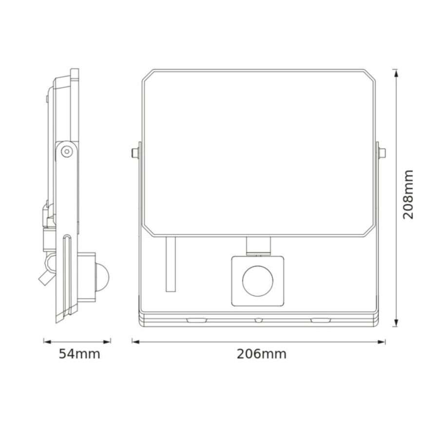 Ledvance - LED Floodlight with motion and dusk sensor FLOODLIGHT LED/50W/230V 3000K IP65