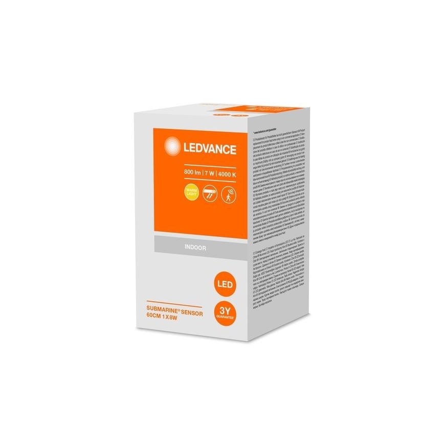 Ledvance - LED Heavy-duty light with a sensor SUBMARINE 1xG13/8W/230V IP65