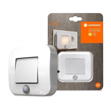 Ledvance - LED Night light with sensor LUNETTA LED/0,7W/230V 3000K