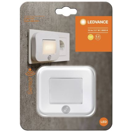 Ledvance - LED Night light with sensor LUNETTA LED/0,7W/230V 3000K