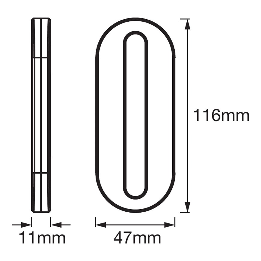 Ledvance - LED Orientation light with a sensor MOBILE LED/0,5W/4,2V CRI 90