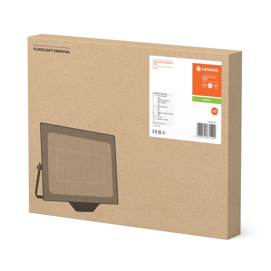 Ledvance - LED Outdoor wall floodlight FLOODLIGHT ESSENTIAL LED/150W/230V IP65