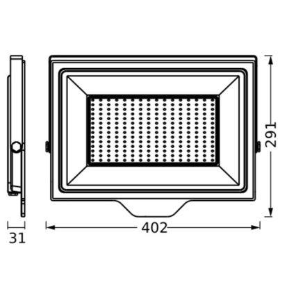 Ledvance - LED Outdoor wall floodlight FLOODLIGHT ESSENTIAL LED/200W/230V IP65