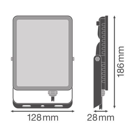 Ledvance - LED Outdoor wall floodlight FLOODLIGHT ESSENTIAL LED/30W/230V 4000K IP65