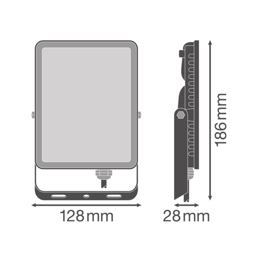 Ledvance - LED Outdoor wall floodlight FLOODLIGHT ESSENTIAL LED/30W/230V 4000K IP65