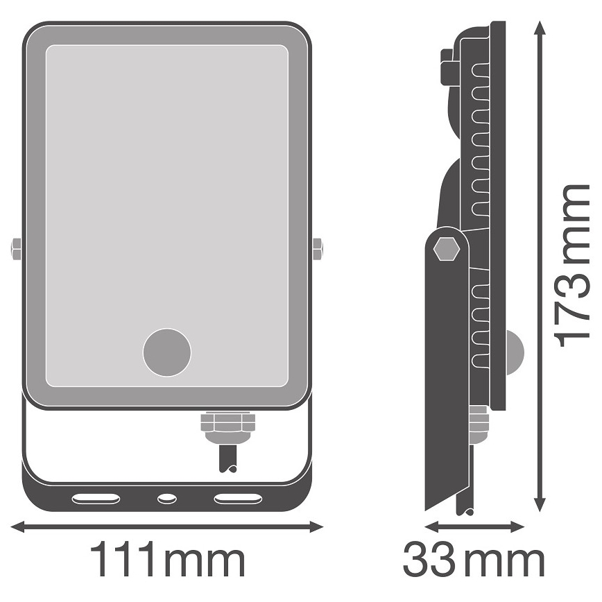 Ledvance - LED Outdoor floodlight with a sensor FLOODLIGHT LED/20W/230V 6500K IP65