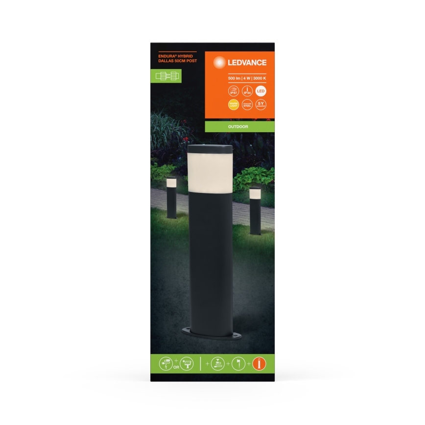 Ledvance - LED Outdoor lamp ENDURA HYBRID DALLAS LED/4W/12V IP44
