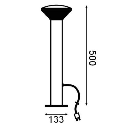 Ledvance - LED Outdoor lamp ENDURA HYBRID OLONA LED/2W/12V IP44