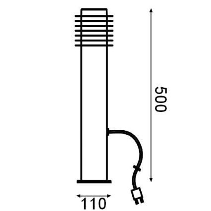 Ledvance - LED Outdoor lamp ENDURA HYBRID RONDO LED/4W/12V IP44