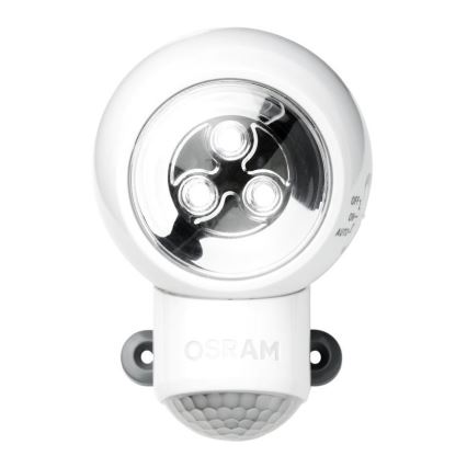 Ledvance -LED Outdoor orientation light with sensor SPYLUX LED/0,3W/3xAA IP43
