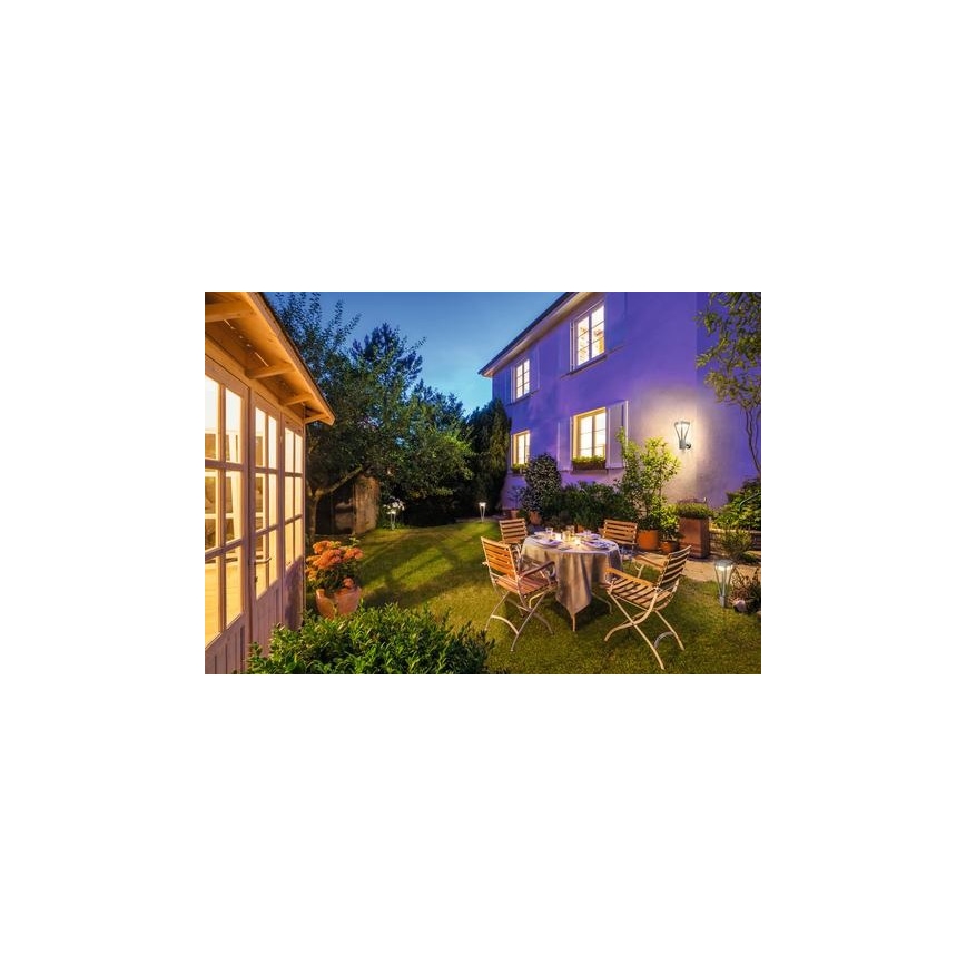 Ledvance - LED Outdoor solar lamp with a sensor BOUQUET LED/6W/3,7V 2200 mAh IP44