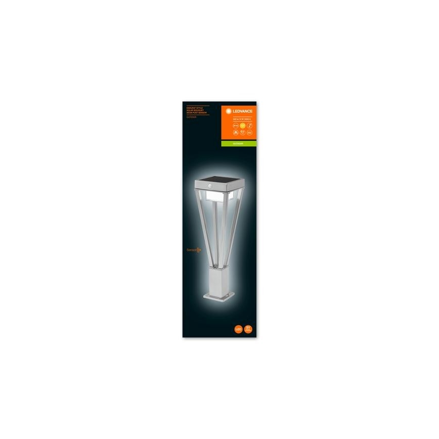 Ledvance - LED Outdoor solar lamp with a sensor BOUQUET LED/6W/3,7V 2200 mAh IP44