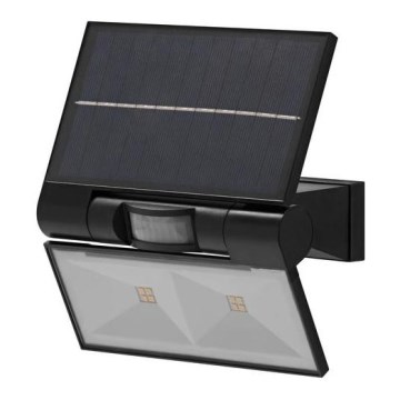 Ledvance - LED Outdoor solar wall floodlight with a motion and dusk sensor FLOOD LED/2,9W/3,7V 2600 mAh IP44