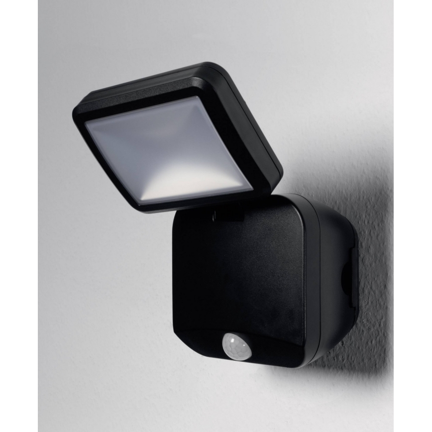 Ledvance - LED Outdoor wall floodlight with a sensor SPOTLIGHT LED/4W/6V IP54