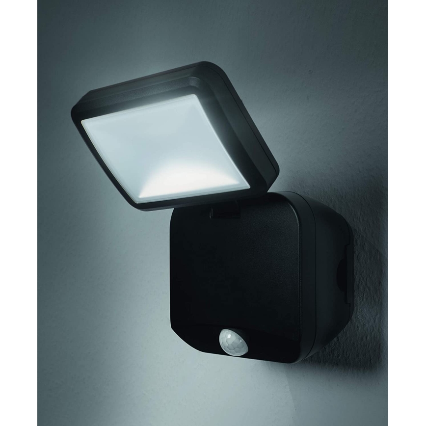 Ledvance - LED Outdoor wall floodlight with a sensor SPOTLIGHT LED/4W/6V IP54