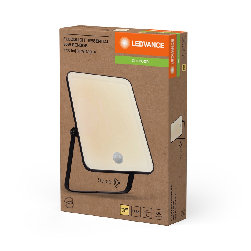 Ledvance - LED Outdoor Wall Floodlight with Motion and Dusk Sensor FLOODLIGHT LED/30W/230V IP65