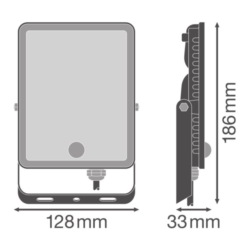 Ledvance - LED Outdoor Wall Floodlight with Motion and Dusk Sensor FLOODLIGHT LED/30W/230V IP65