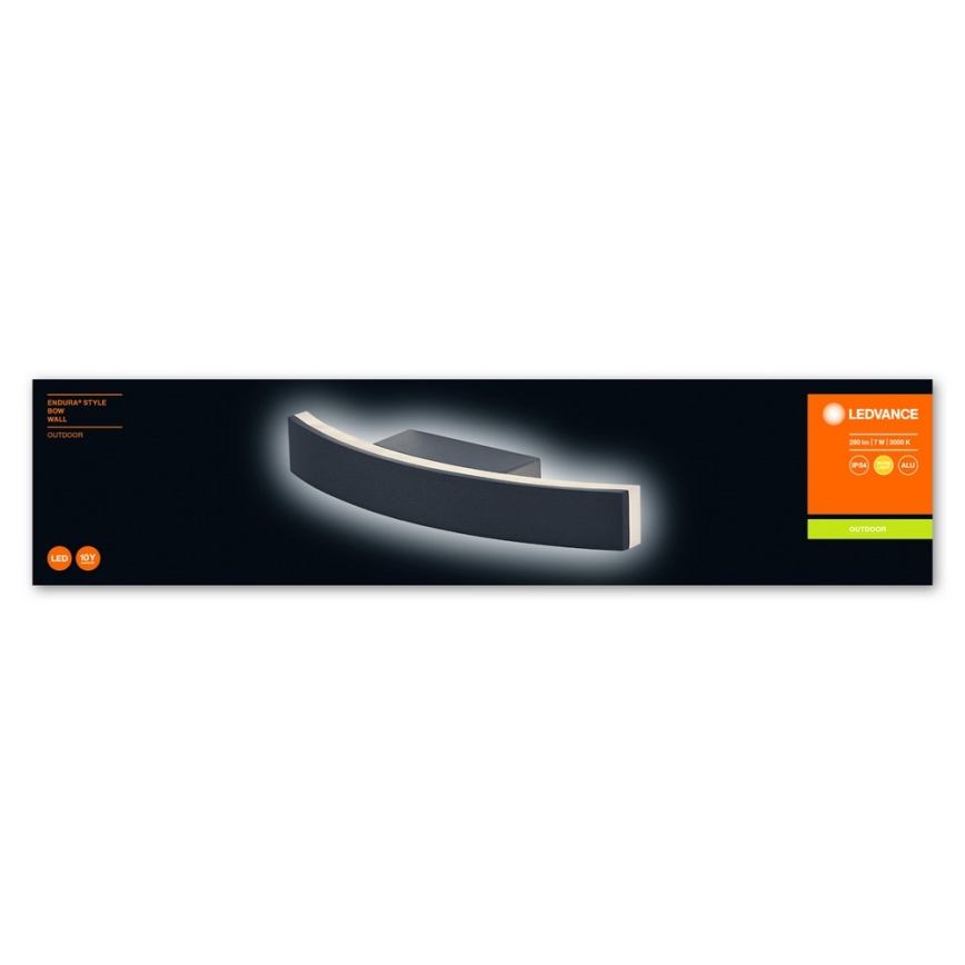 Ledvance - LED Outdoor wall light BOW LED/7W/230V IP54