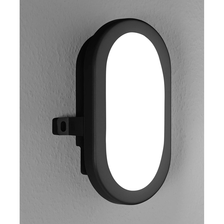 Ledvance - LED Outdoor wall light BULKHEAD LED/6W/230V IP54 black