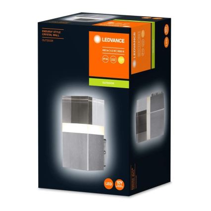 Ledvance - LED Outdoor wall light CRYSTAL 1xLED/4,5W/230V IP44