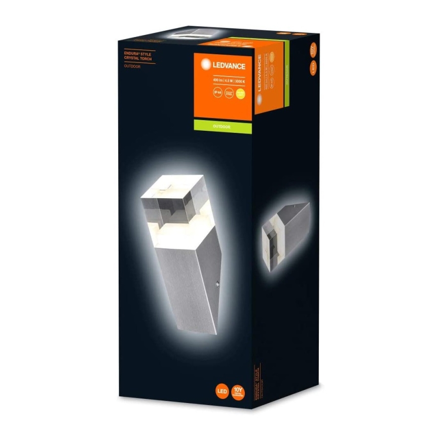 Ledvance - LED Outdoor wall light CRYSTAL 1xLED/4,5W/230V IP44