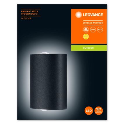 Ledvance - LED Outdoor wall light ENDURA LED/6W/230V