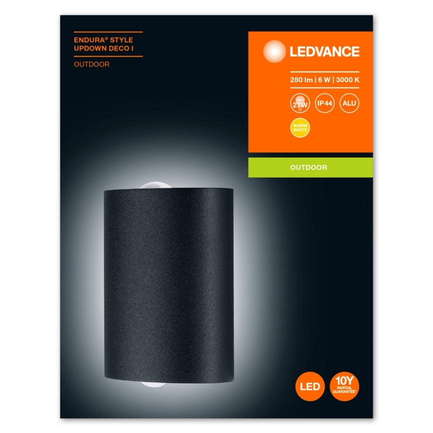 Ledvance - LED Outdoor wall light ENDURA LED/6W/230V