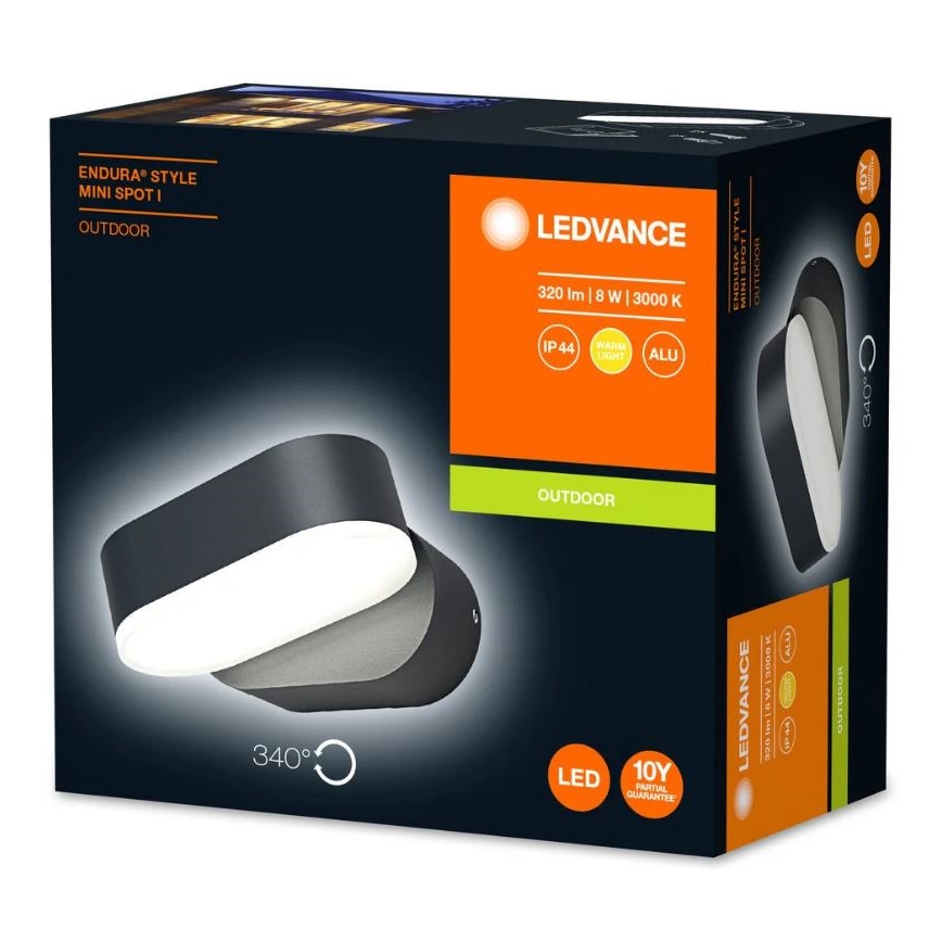 Ledvance - LED Outdoor wall light ENDURA LED/8W/230V IP44