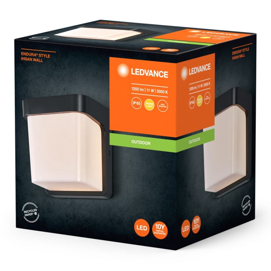 Ledvance - LED Outdoor wall light ENDURA STYLE IHSAN LED/11W/230V IP65