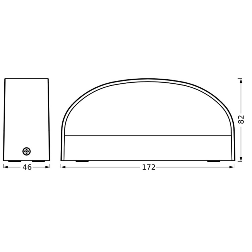 Ledvance - LED Outdoor wall light ENDURA STYLE ILAY 2xLED/3,8W/230V IP65