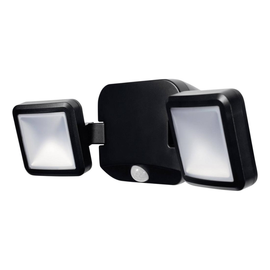 Ledvance - LED Outdoor wall light with a sensor BATTERY 2xLED/10W/6V IP54