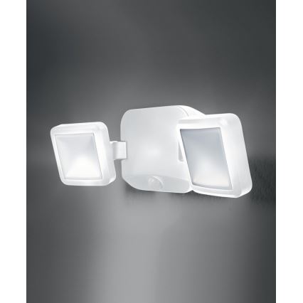 Ledvance - LED Outdoor wall light with a sensor BATTERY 2xLED/10W/6V IP54